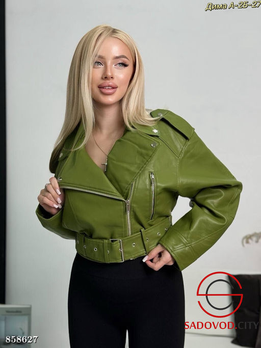 Куртка женская из эко-кожи - Fiona фото 6