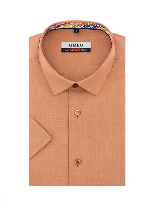 Сорочка мужская короткий рукав GREG 550/201/4920/Z/1p  фото 2