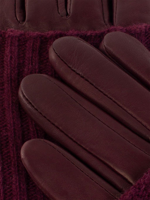 Перчатки женские ш+каш. IS01331 bordo - Eleganzza фото 3