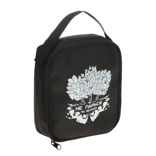 Сумка автомобилиста «Не парься», 14×6.5×17 см, чёрный