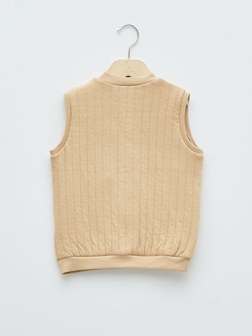 Bisiklet Yaka Erkek Bebek Yelek - Waikiki фото 2