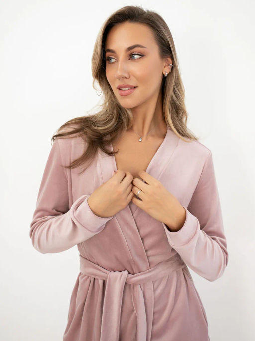 Халат женский Кэт Розовый