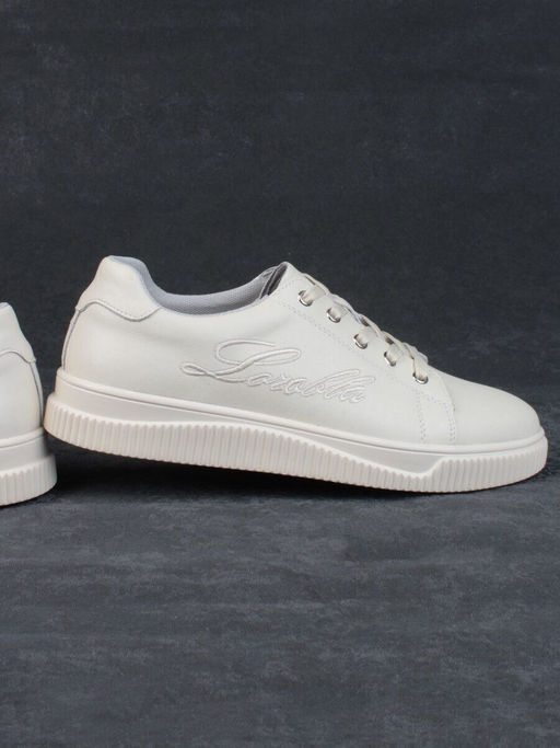 05-PDD165-2 BEIGE Кроссовки женские (натуральная кожа)