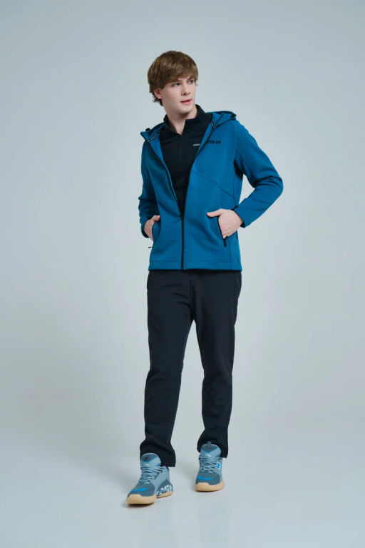 Толстовка на молнии с капюшоном Синий - Anta фото 2