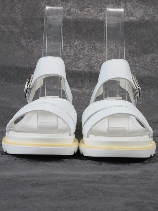 08-PEXL76-1 WHITE Босоножки женские (натуральная кожа) - Фабричный китай фото 8