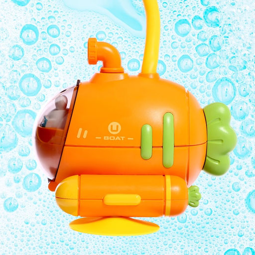 Детский душ для ванны Подводная лодка, с щёткой для мытья головы, работает от батареек - Simaland фото 6