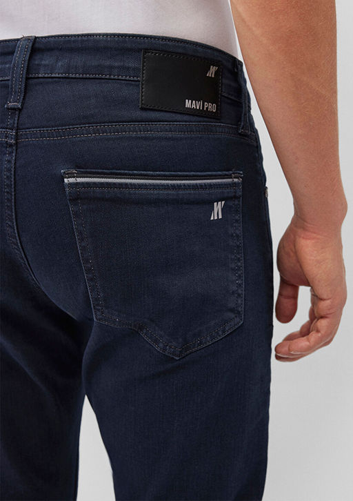 Hunter Mavi Pro Puslu Murekkep Mavi Jean Pantolon  фото 7