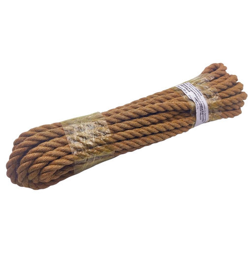 Веревка джутовая 3-прядная d12мм, 10м