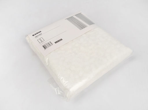 К408С КОМПЛЕКТ ШТОР белый 1.45 м*3.00 м (Карин)