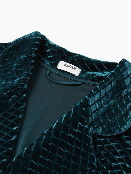 Жакет женский KAFTAN «Бархат», размер 46, зелёный