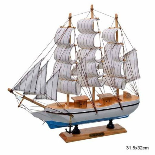 Макет парусного корабля 33х32 см / 3214G /уп 18/ - Галеонтрейд фото 3