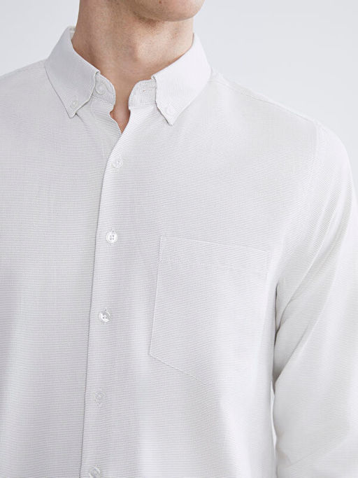 Regular Fit Uzun Kollu Arm?rl? Erkek G?mlek