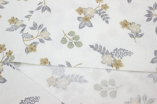 Муслин Премиум двухслойный гладкий Асель, ш.2.5м, хлопок-100%, 120гр/м.кв - Купава фото 6