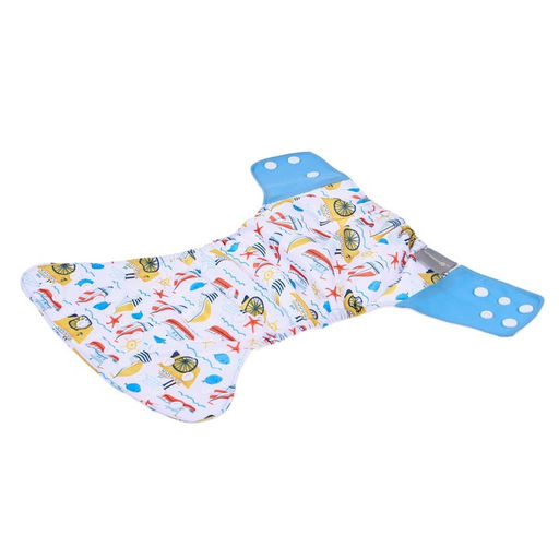 Трусики-подгузник, многоразовый, Корабли - Крошка я фото 13