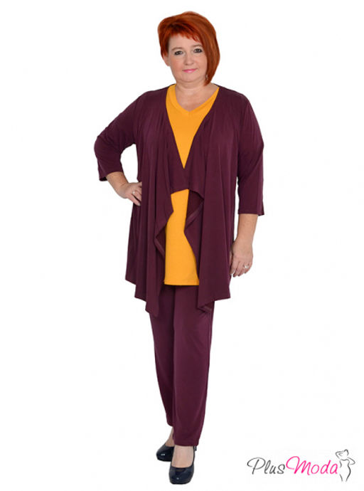 Кардиган Модель №1143 размеры 44-84 - Plusmoda фото 12