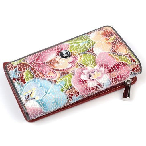 Маленький женский кожаный кошелек Sergio Valentini СВ 8113-109