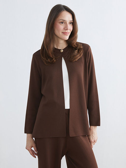 Bisiklet Yaka Kad?n Triko H?rka