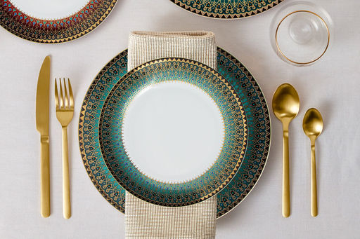 Чайный сервиз Бухара зелёный, 6 персон, 23 предмета - ANNA LAFARG MIDORI фото 8