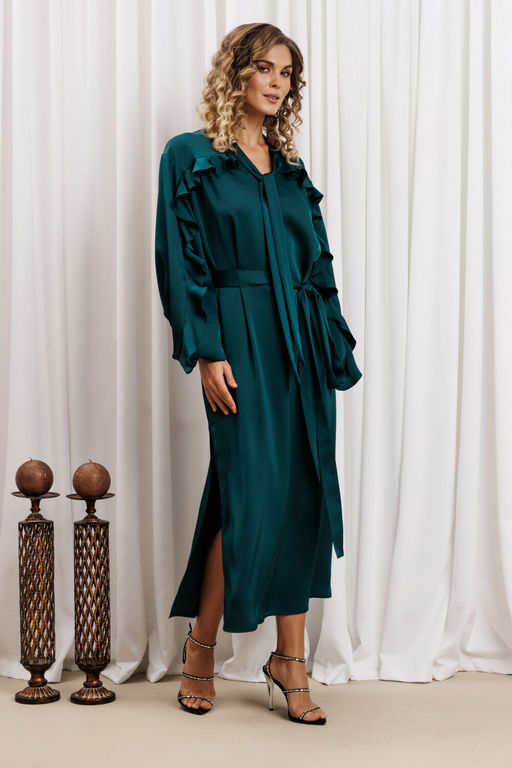 Платье Gizart 5432 морская волна