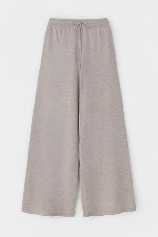 ЕВ 444/ш/бежевый меланж брюки жен