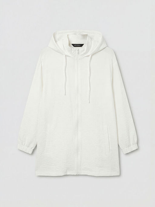 Kap??onlu Kad?n Fermuarl? Tunik