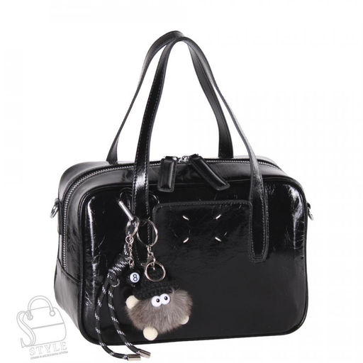 Сумка женская кожаная 2875VG black Vitelli Grassi в Новосибирске