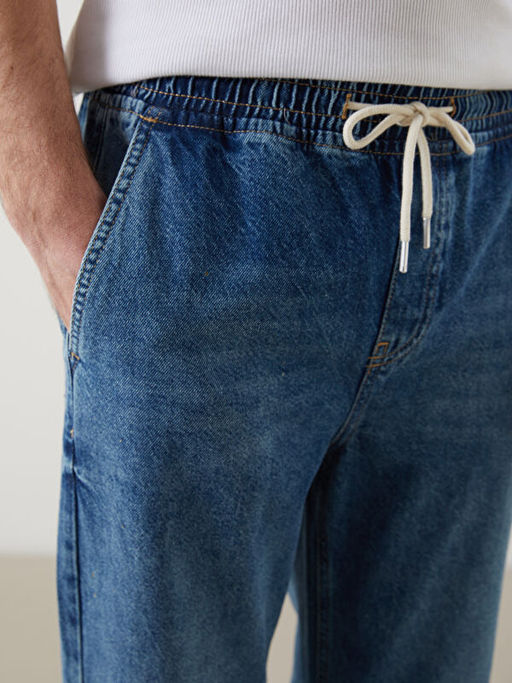Straight Fit Erkek Jean Pantolon
