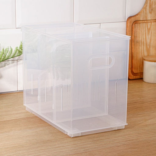 Контейнер для хранения без крышки ROLLY, 10.6 л, 16.8×30.5×24.2 см, прозрачный