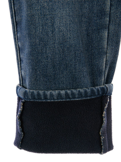 32411325 Брюки джинсовые утепленные флисом для мальчиков