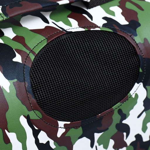 Сумка-переноска каркасная Камуфляж, размер S, 37 х 20 х 24 см - Пижон фото 6