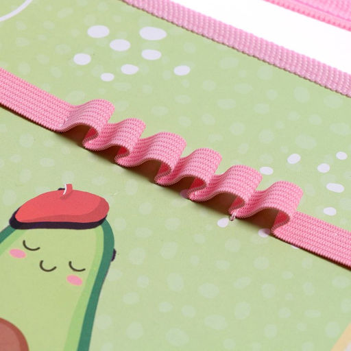 Папка для труда, А4, пластиковая, 23×32.5×2.5 см «Авокадо»