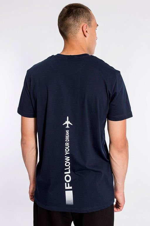 Футболка М123035Па Синий