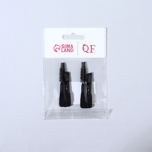 Набор кистей для макияжа «МИНИ», 2 шт., чёрный