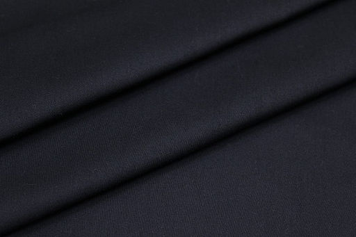 Сатин цв.Черный, ш.2.2м, хлопок-100%, 135гр/м.кв - Купава фото 2