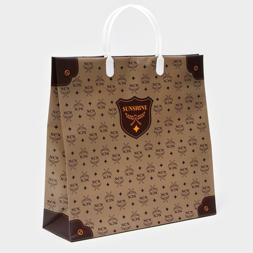 Цена за 10 шт. Пакет «Брендовый», мягкий пластик, 30×30 см, 100 мкм