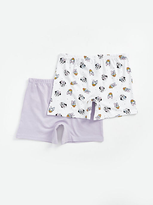 Minnie Mouse Bask?l? K?z ?ocuk Boxer 2li - Waikiki фото 2