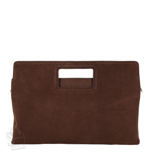 Сумка женская кожаная 8040QAA brown Polina&Eiterou  в Новосибирске