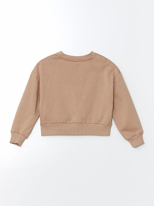 Bisiklet Yaka K?z ?ocuk Sweatshirt - Waikiki фото 3