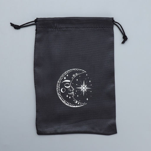 Цена за 5 шт. Мешок атласный Ночь, 16 24 см +/- 1.5 см - Дарите счастье фото 4