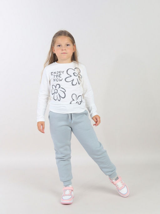 CRB wear / CWKG 70520-23 Брюки для девочки,серый  фото 3