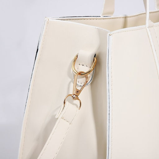 Сумка-тоут на молнии, цвет бежевый - Simaland фото 7