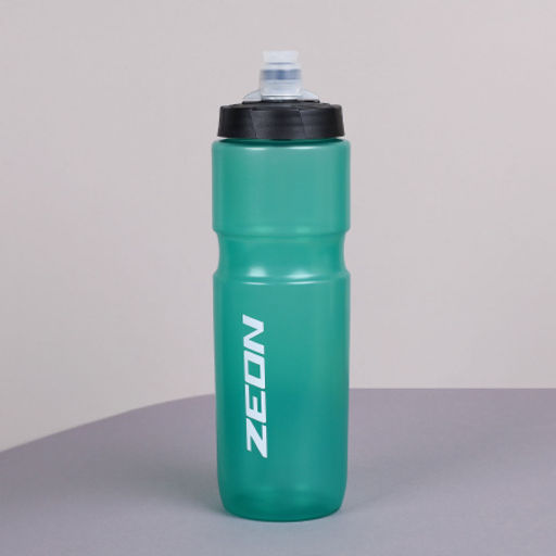 Бутылка для воды велосипедная ZEON WB226 гоночная, клапан кэмэлбак, пищевой hi-quality PP, 750ML цвет green/уп100 - Галеонтрейд фото 2