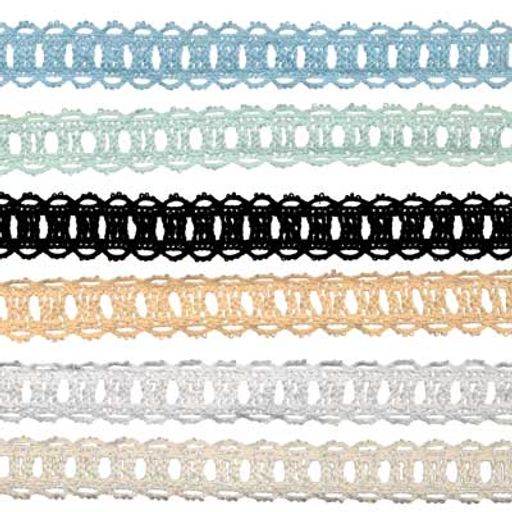 Gamma кружевная лента 21 мм HVK-31 в рулоне 22.8 м 0.5 СК/Распродажа