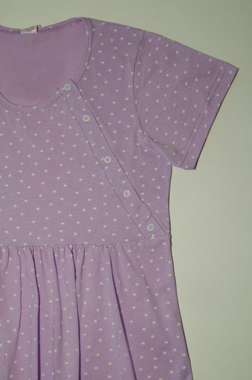 Арт. 2607 Ночная сорочка с кор. рукавом Цвет:ассорти - Калинка фото 7