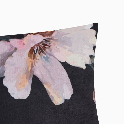 Наволочка декоративная Этель Flowers 45х45см, полиэстер, велюр  фото 2