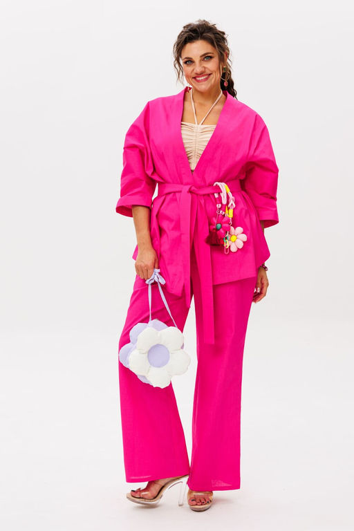 Костюм ANELLI 1597 малиновый щербет фото 4