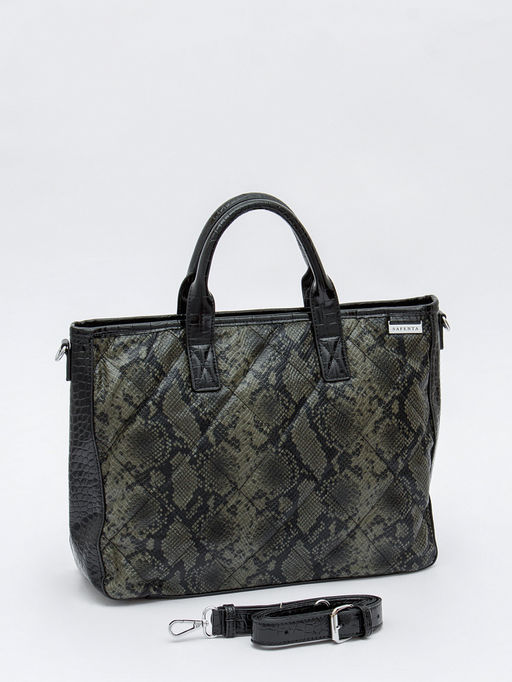 Сумка 58274S green Velina Fabbiano-Safenta