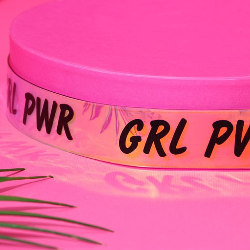 Ремень женский голография GRL PWR