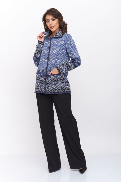 Жакет С 1517/индиго (1275) - Злата Стиль фото 8