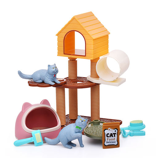 Игра питомец "Кошечка Бусинка" в коробке